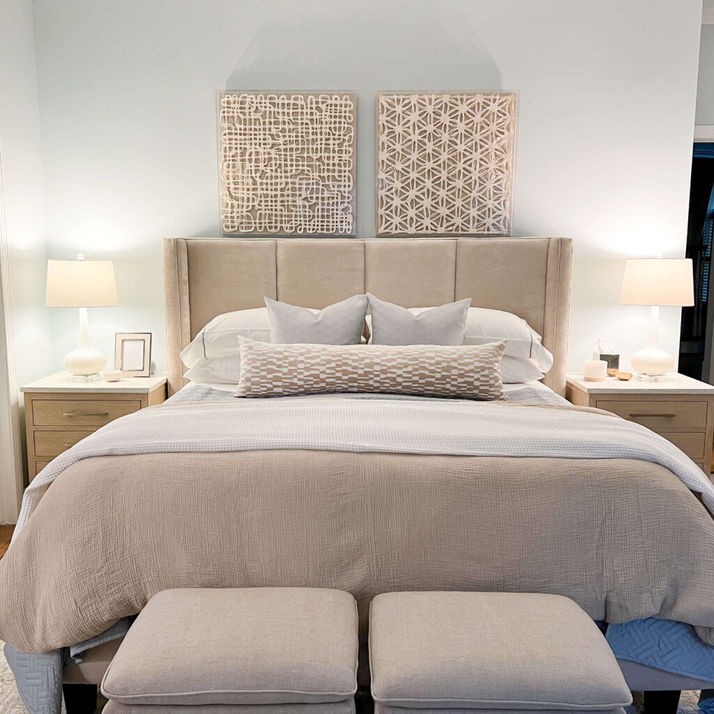 Contemporary Primary bedroom refresh in Raleigh, NC named Berry Hill