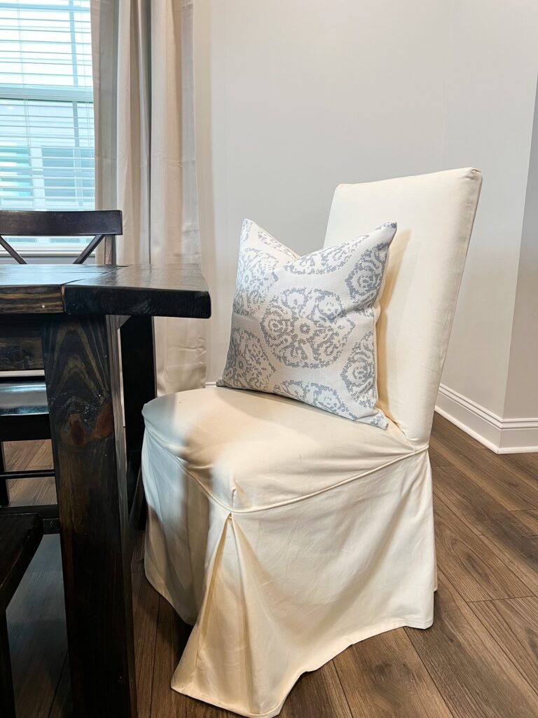 dining room chair design by the highpoint house in wake forest, nc